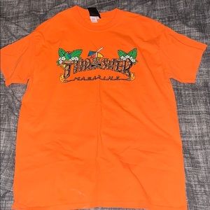 orange thrasher shirt